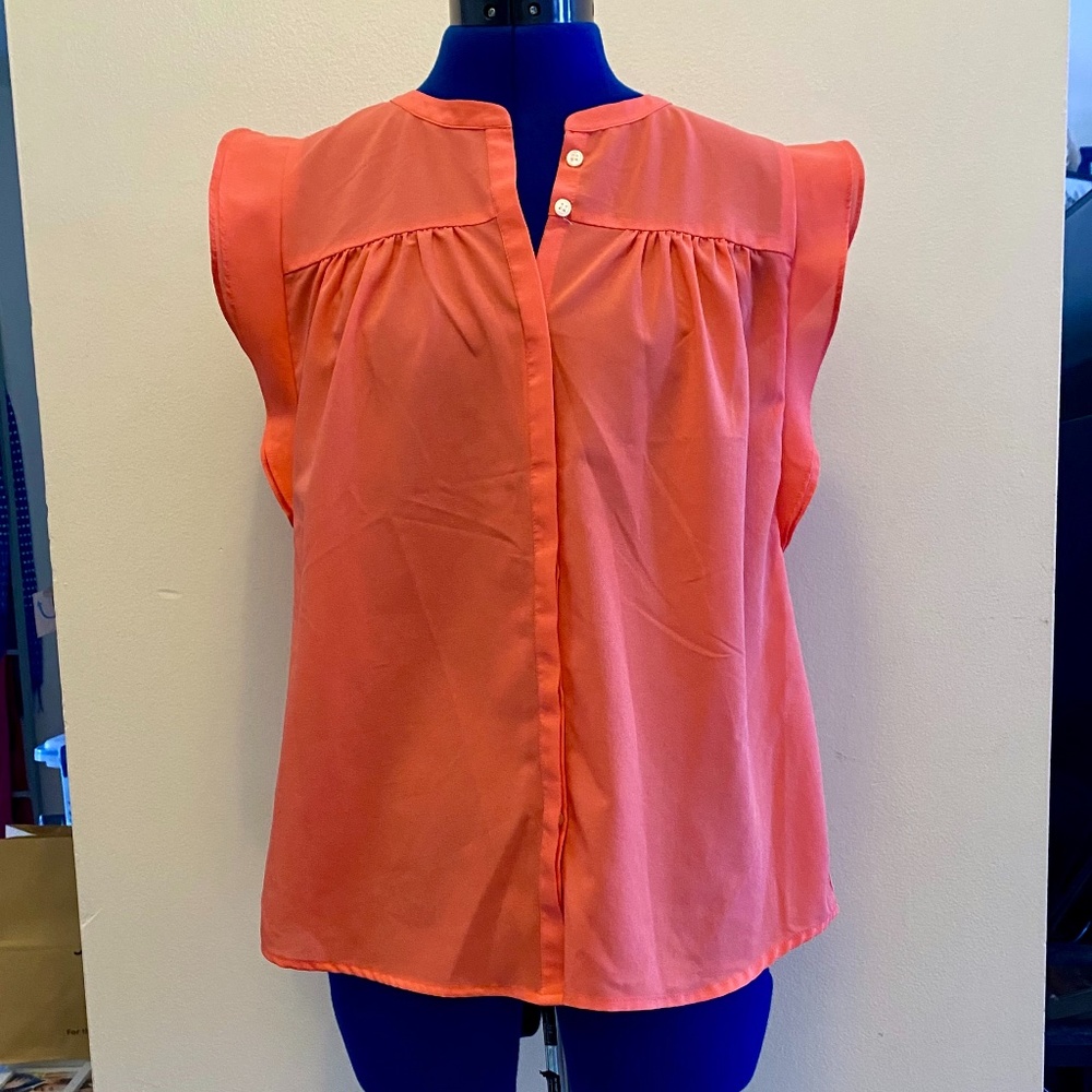 J. Crew Factory Sleeveless Blouse - Size: 6